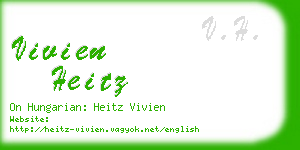 vivien heitz business card